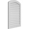 Ekena Millwork Arch Top Surface Mount PVC Gable Vent: Non-Functional, w/ 3-1/2"W x 1"P Standard Frame, 30"W x 40"H GVPAR30X4001SN - alternate 4